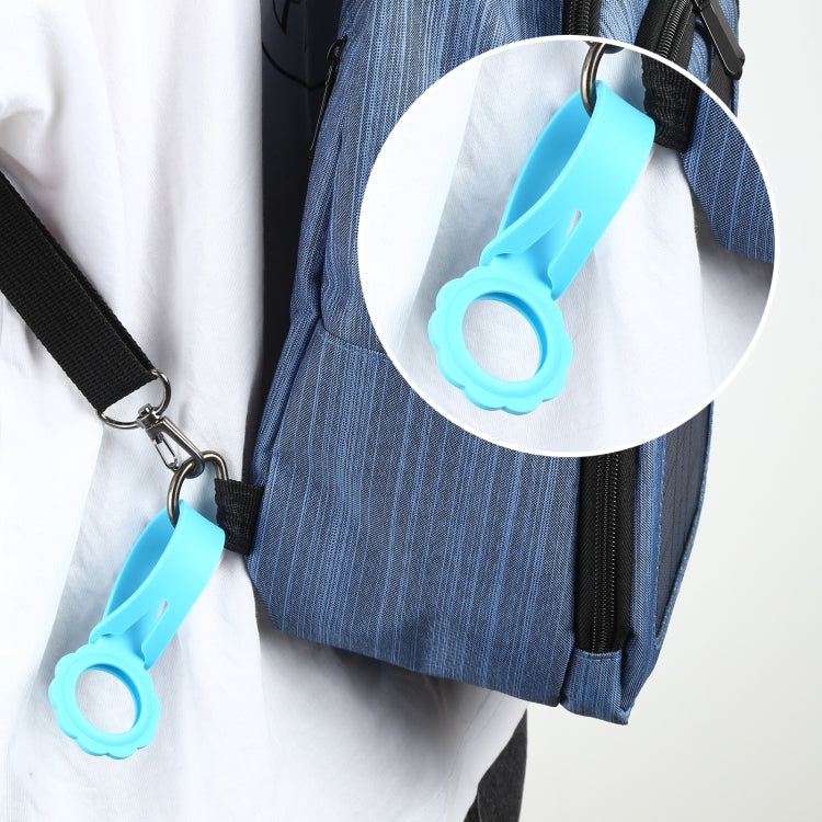 Shockproof Anti-scratch Flower Shape Silicone Protective Case Cover with Hang Loop For AirTag