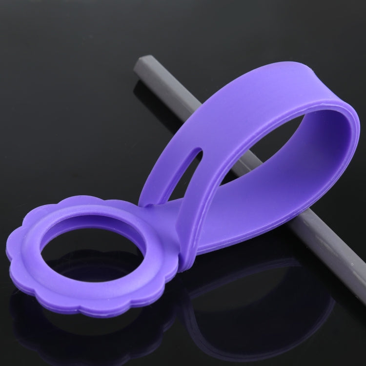 Shockproof Anti-scratch Flower Shape Silicone Protective Case Cover with Hang Loop For AirTag