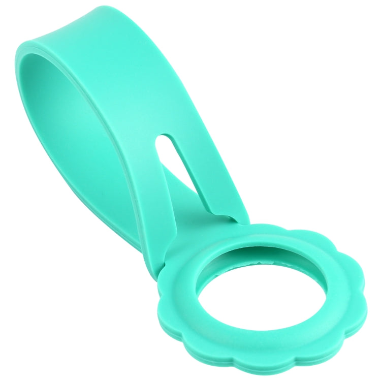 Shockproof Anti-scratch Flower Shape Silicone Protective Case Cover with Hang Loop For AirTag