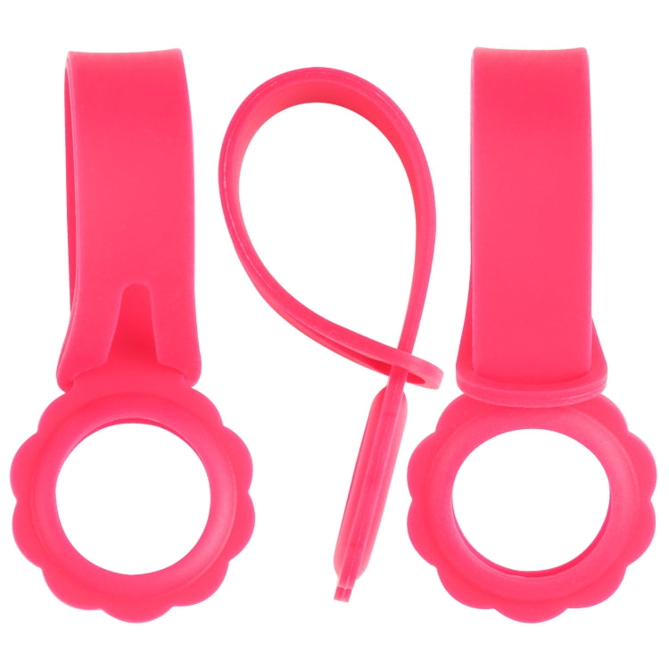 Shockproof Anti-scratch Flower Shape Silicone Protective Case Cover with Hang Loop For AirTag