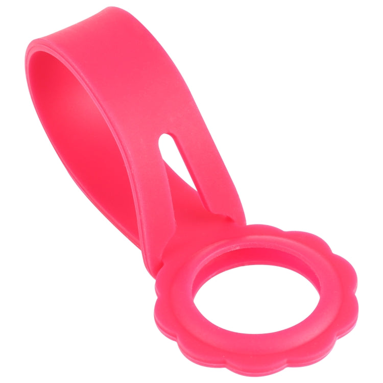 Shockproof Anti-scratch Flower Shape Silicone Protective Case Cover with Hang Loop For AirTag
