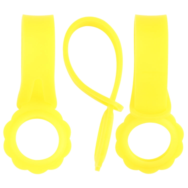 Shockproof Anti-scratch Flower Shape Silicone Protective Case Cover with Hang Loop For AirTag