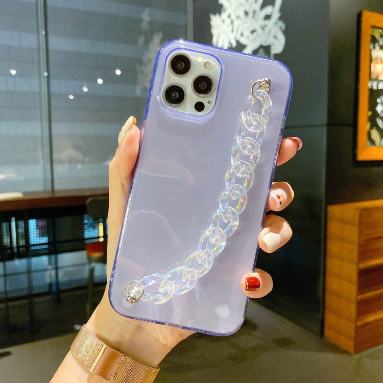 For iPhone 11 Dream Color Bracelet Transparent Protective Case