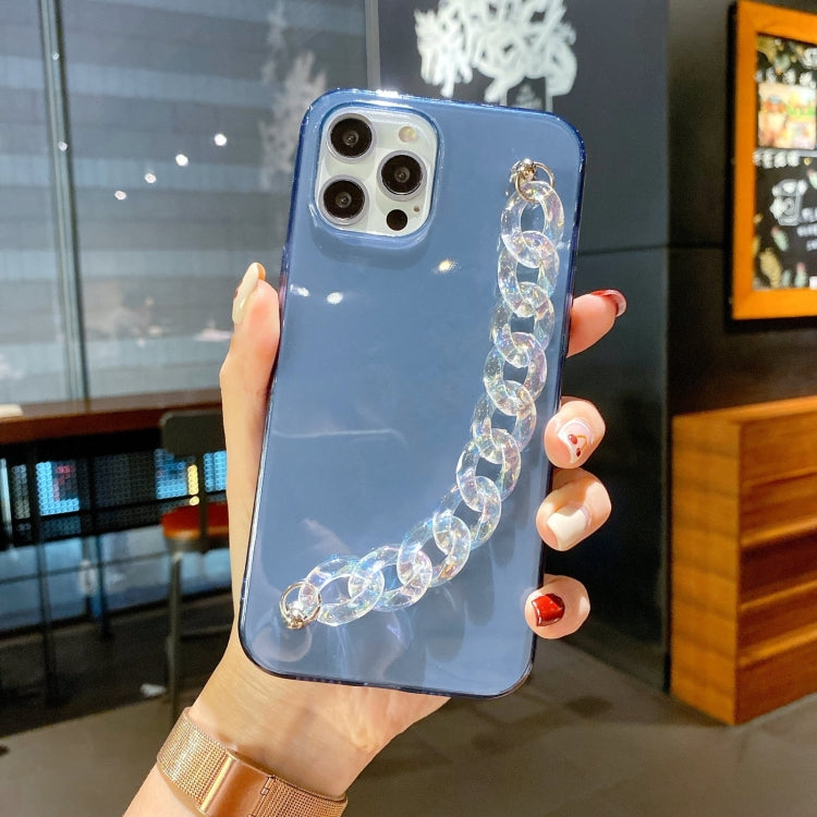For iPhone 11 Pro Max Dream Color Bracelet Transparent Protective Case