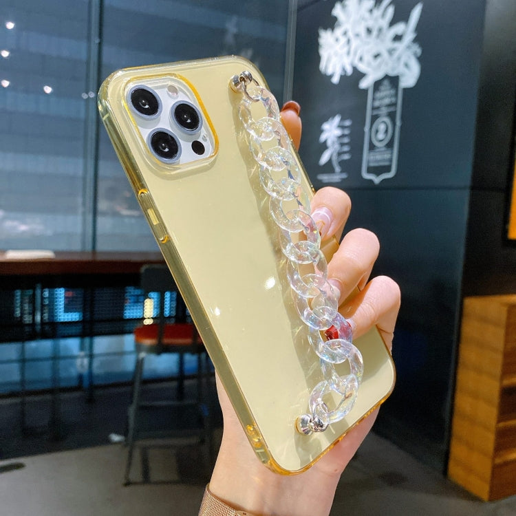 For iPhone 11 Pro Max Dream Color Bracelet Transparent Protective Case