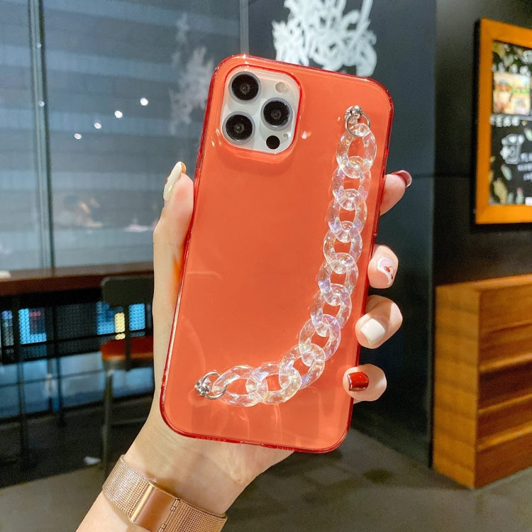 For iPhone 12 mini Dream Color Bracelet Transparent Protective Case
