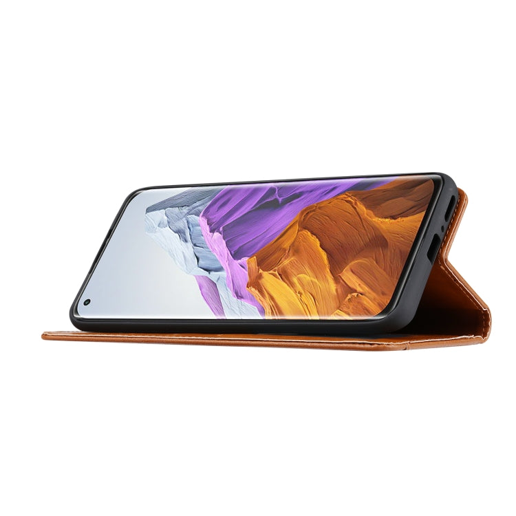 For Xiaomi Mi 11 Pro Knead Skin Texture Horizontal Flip Leather Case with Photo Frame & Holder & Card Slots & Wallet