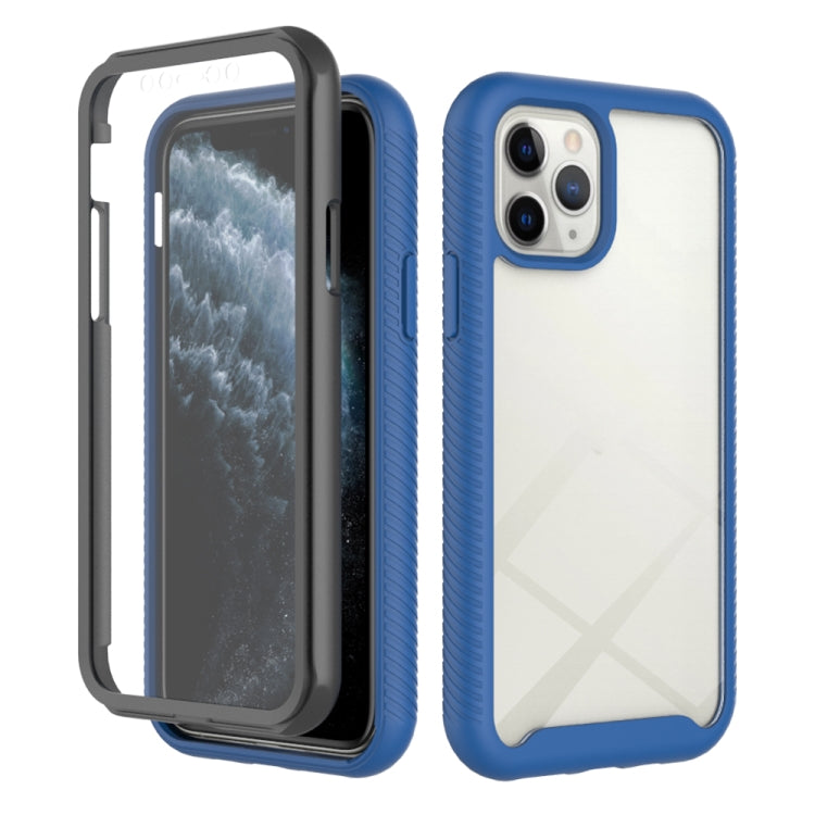 For iPhone 11 Pro Starry Sky Solid Color Series Shockproof PC + TPU Case with PET Film