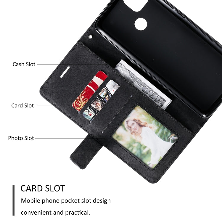For Motorola Moto G9 Power Skin Feel Splicing Horizontal Flip Leather Case with Holder & Card Slots & Wallet & Photo Frame
