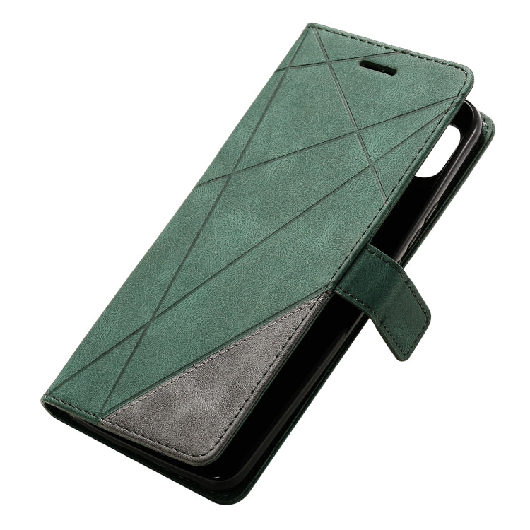 For Motorola Moto G9 Power Skin Feel Splicing Horizontal Flip Leather Case with Holder & Card Slots & Wallet & Photo Frame