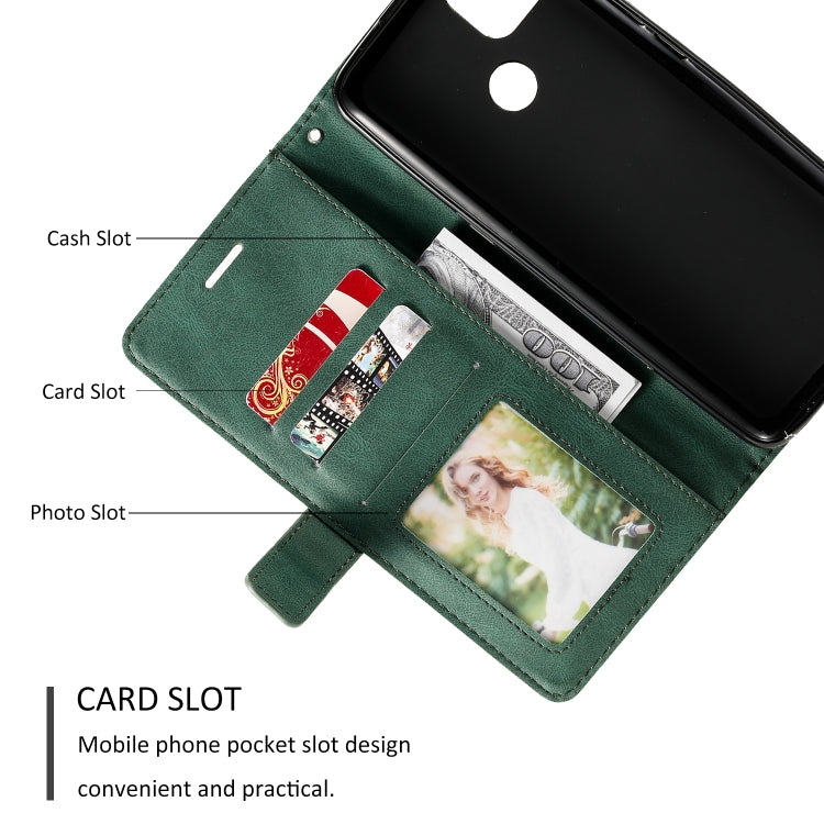 For Motorola Moto G9 Power Skin Feel Splicing Horizontal Flip Leather Case with Holder & Card Slots & Wallet & Photo Frame
