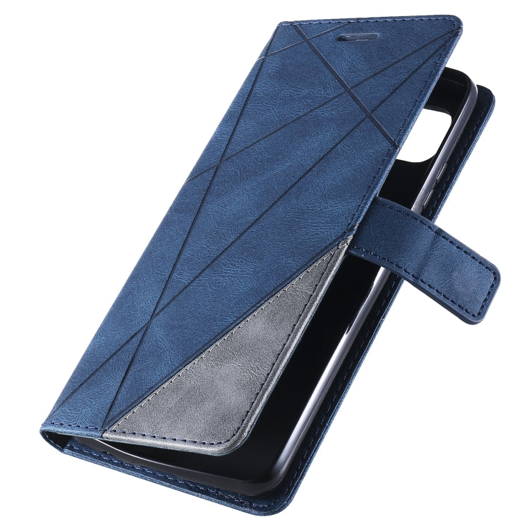 For Motorola Moto G 5G Skin Feel Splicing Horizontal Flip Leather Case with Holder & Card Slots & Wallet & Photo Frame