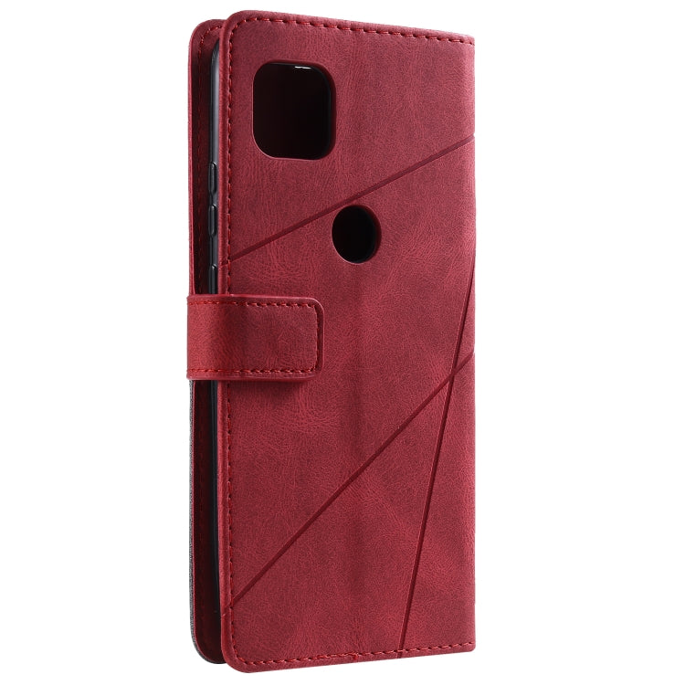 For Motorola Moto G 5G Skin Feel Splicing Horizontal Flip Leather Case with Holder & Card Slots & Wallet & Photo Frame