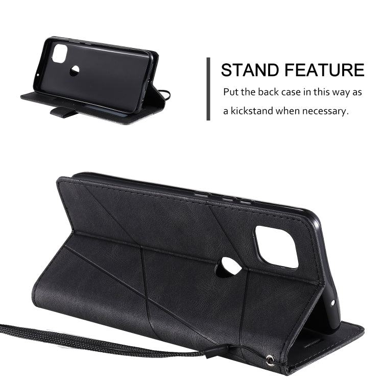 For Motorola Moto G 5G Skin Feel Splicing Horizontal Flip Leather Case with Holder & Card Slots & Wallet & Photo Frame