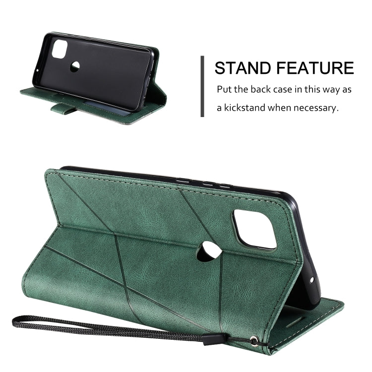 For Motorola Moto G 5G Skin Feel Splicing Horizontal Flip Leather Case with Holder & Card Slots & Wallet & Photo Frame