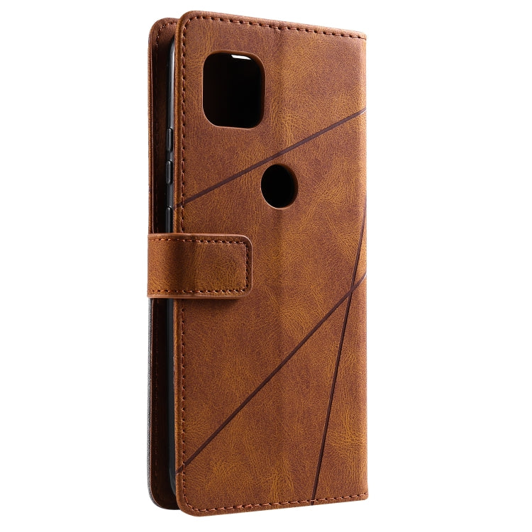 For Motorola Moto G 5G Skin Feel Splicing Horizontal Flip Leather Case with Holder & Card Slots & Wallet & Photo Frame