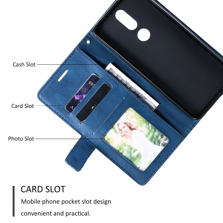 For Nokia 2.4 Skin Feel Splicing Horizontal Flip Leather Case with Holder & Card Slots & Wallet & Photo Frame
