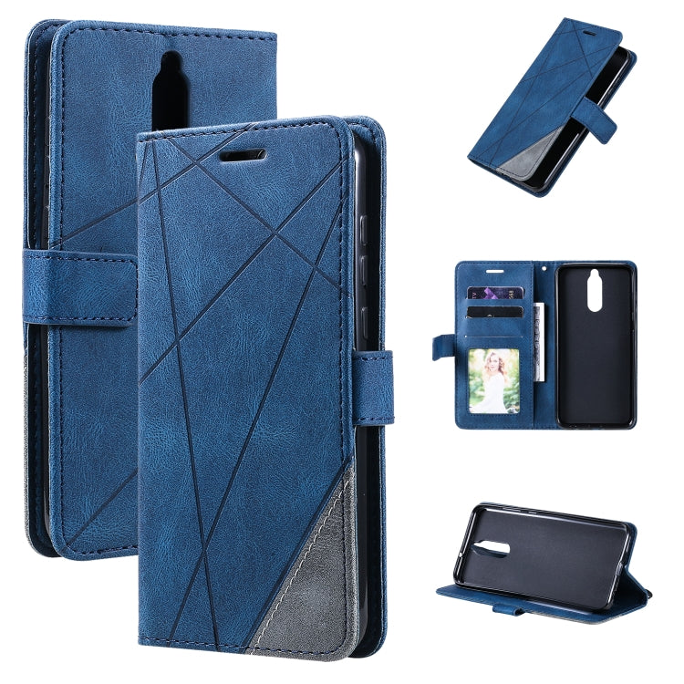 For Huawei Mate 10 Lite Skin Feel Splicing Horizontal Flip Leather Case with Holder & Card Slots & Wallet & Photo Frame
