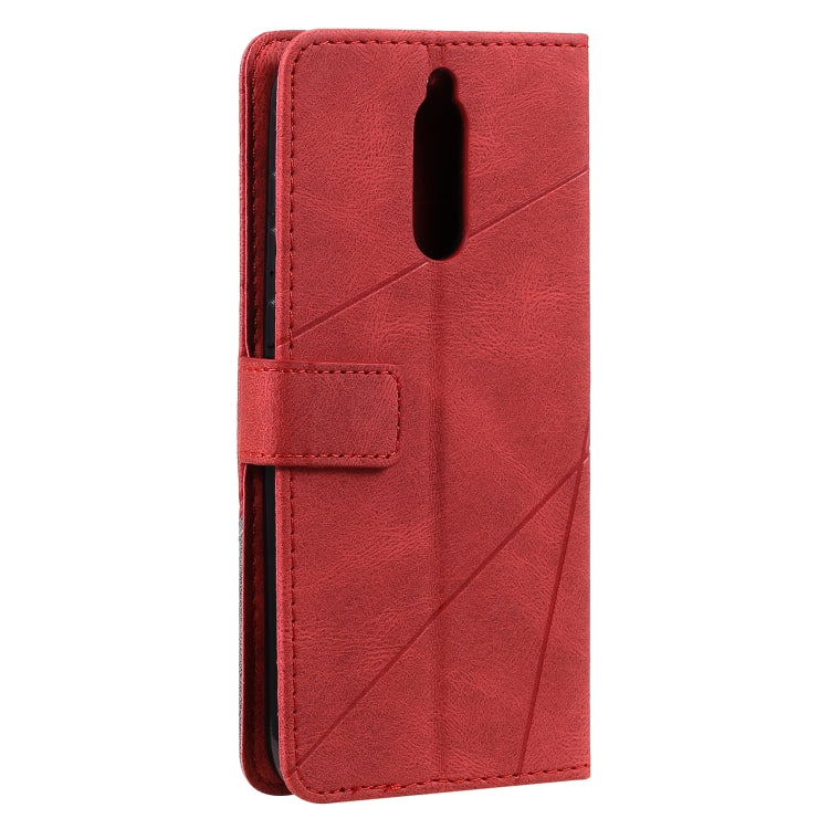 For Huawei Mate 10 Lite Skin Feel Splicing Horizontal Flip Leather Case with Holder & Card Slots & Wallet & Photo Frame