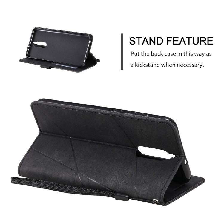 For Huawei Mate 10 Lite Skin Feel Splicing Horizontal Flip Leather Case with Holder & Card Slots & Wallet & Photo Frame