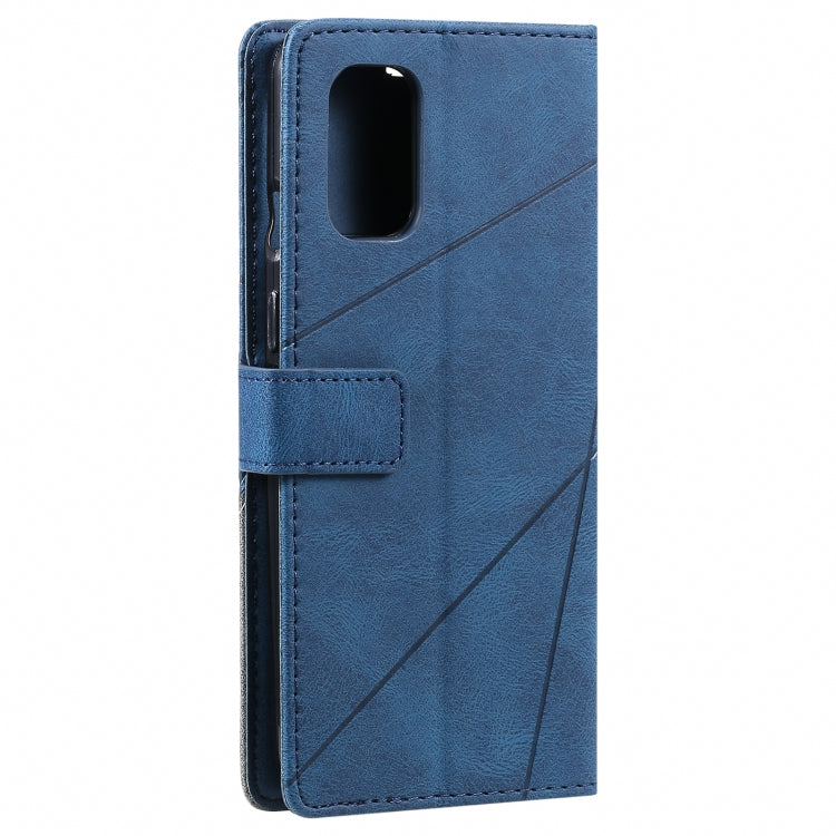 For OnePlus 8T Skin Feel Splicing Horizontal Flip Leather Case with Holder & Card Slots & Wallet & Photo Frame