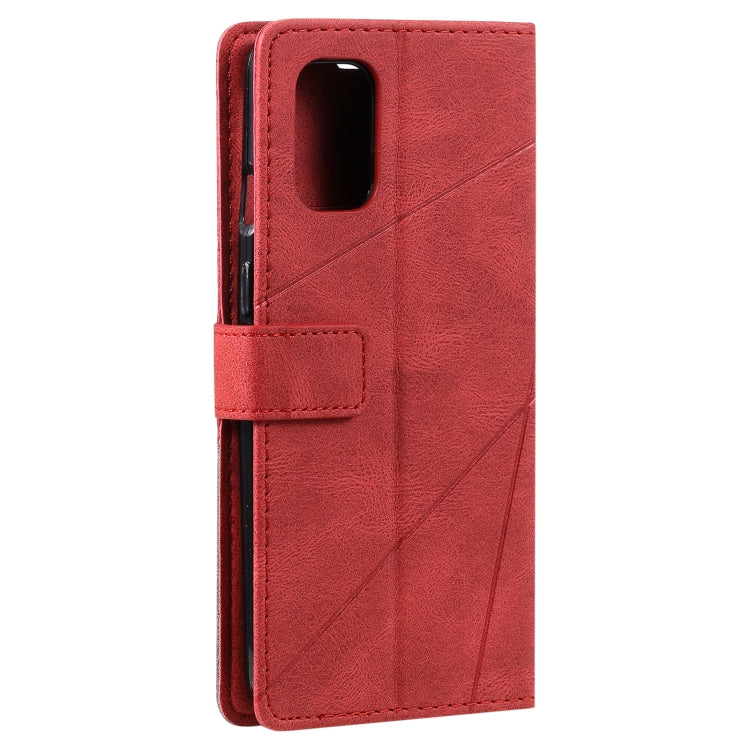 For OnePlus 8T Skin Feel Splicing Horizontal Flip Leather Case with Holder & Card Slots & Wallet & Photo Frame