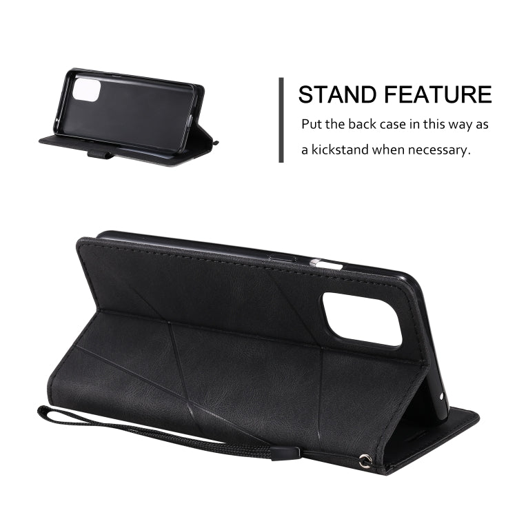 For OnePlus 8T Skin Feel Splicing Horizontal Flip Leather Case with Holder & Card Slots & Wallet & Photo Frame