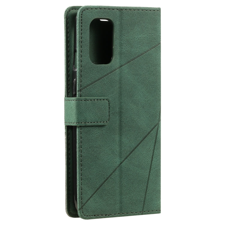 For OnePlus 8T Skin Feel Splicing Horizontal Flip Leather Case with Holder & Card Slots & Wallet & Photo Frame