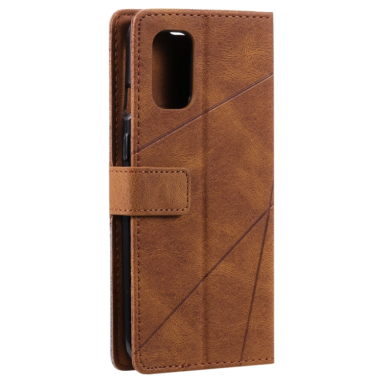 For OnePlus 8T Skin Feel Splicing Horizontal Flip Leather Case with Holder & Card Slots & Wallet & Photo Frame