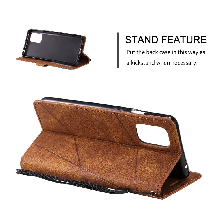 For OnePlus 8T Skin Feel Splicing Horizontal Flip Leather Case with Holder & Card Slots & Wallet & Photo Frame