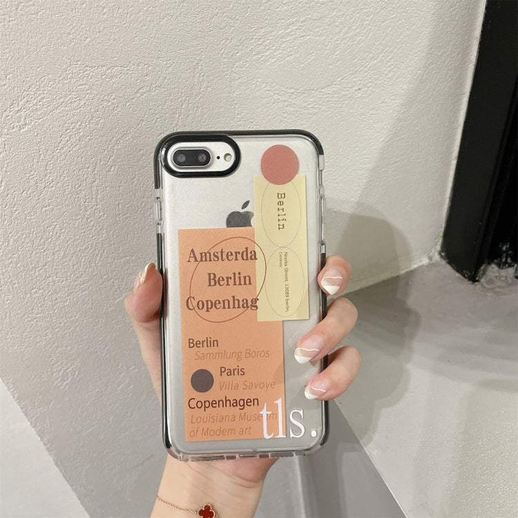 For iPhone SE 2022 / SE 2020 / 8 / 7 Integrated Design Pattern Protective Case