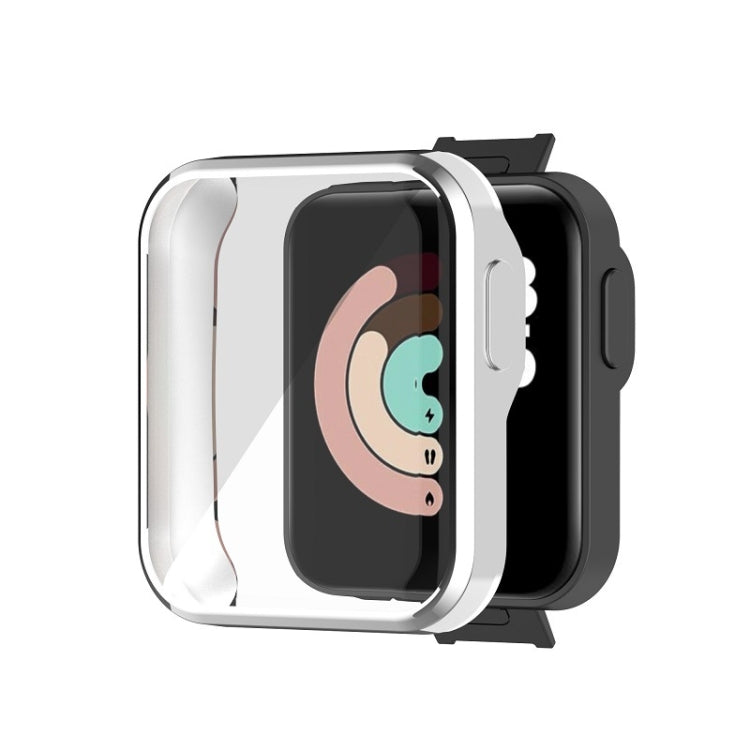For Xiaomi Mi Watch Lite / Redmi Watch Full Coverage TPU Electroplating Protective Case