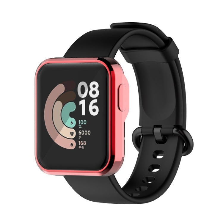 For Xiaomi Mi Watch Lite / Redmi Watch Full Coverage TPU Electroplating Protective Case