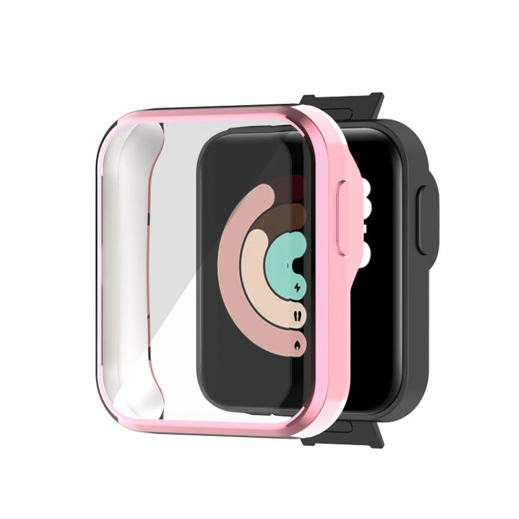 For Xiaomi Mi Watch Lite / Redmi Watch Full Coverage TPU Electroplating Protective Case