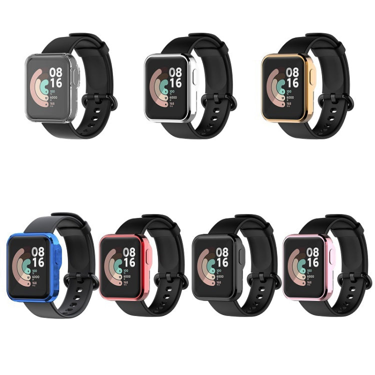 For Xiaomi Mi Watch Lite / Redmi Watch Full Coverage TPU Electroplating Protective Case