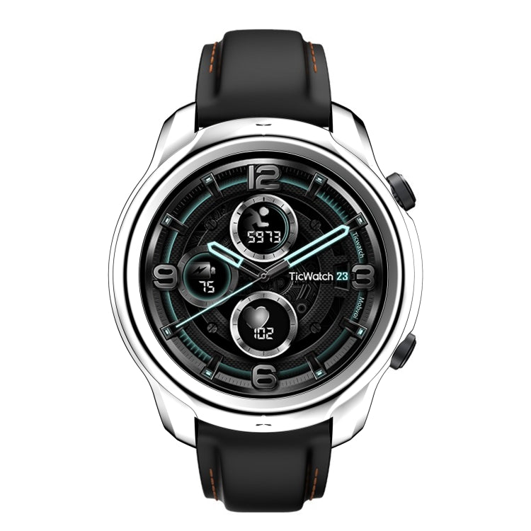 For TicWatch Pro 3 TPU Electroplating Frame Protective Case