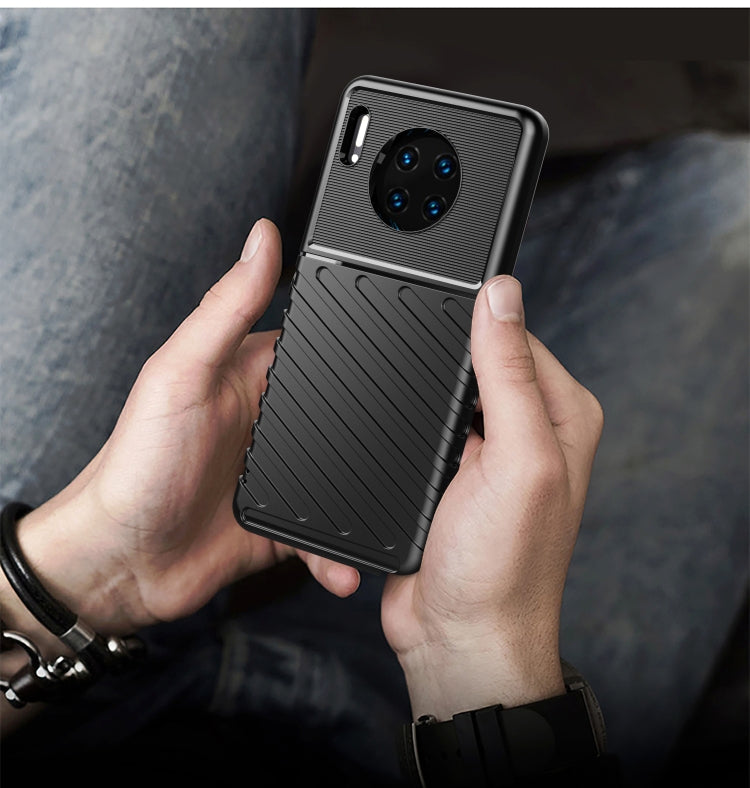 For Huawei Mate 30 Thunderbolt Shockproof TPU Soft Case