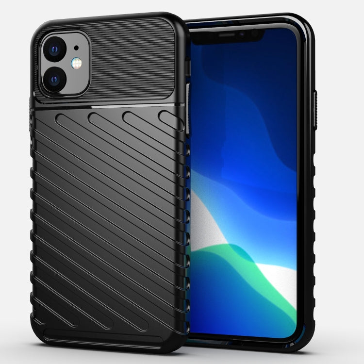 For iPhone 11 Thunderbolt Shockproof TPU Soft Case