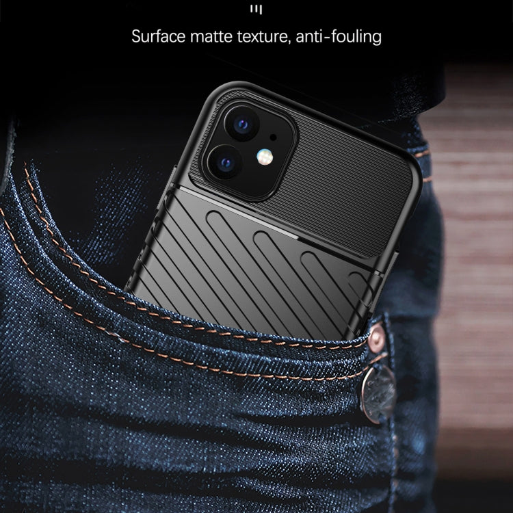For iPhone 11 Thunderbolt Shockproof TPU Soft Case