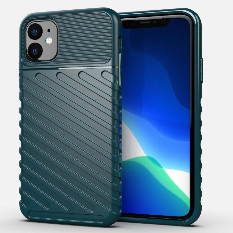 For iPhone 11 Thunderbolt Shockproof TPU Soft Case