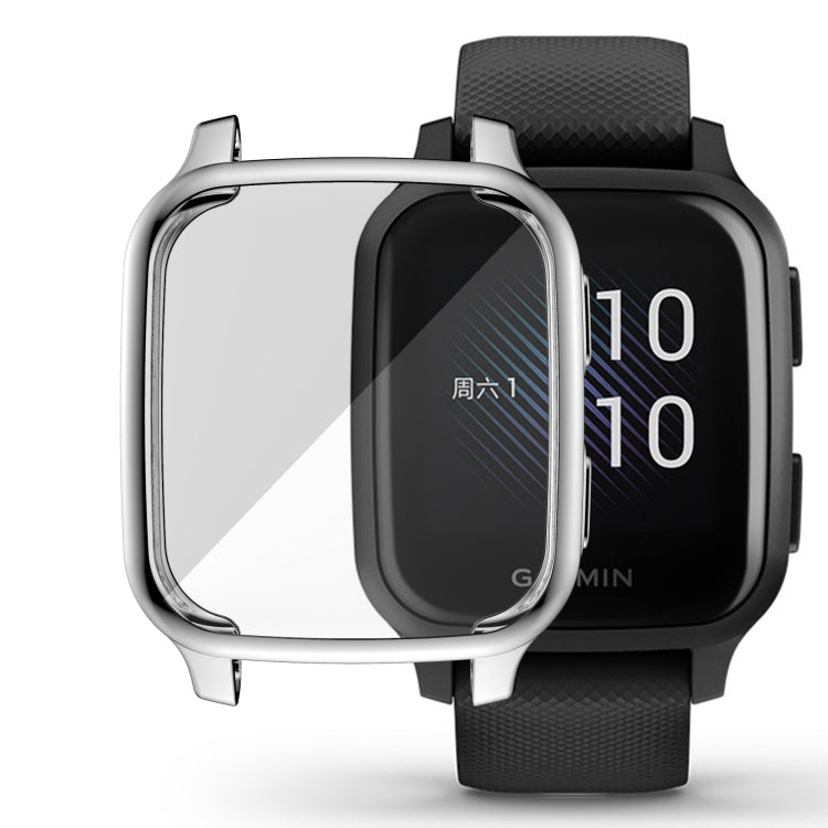 For Garmin Venu Sq Full Coverage TPU Electroplating Protective Case