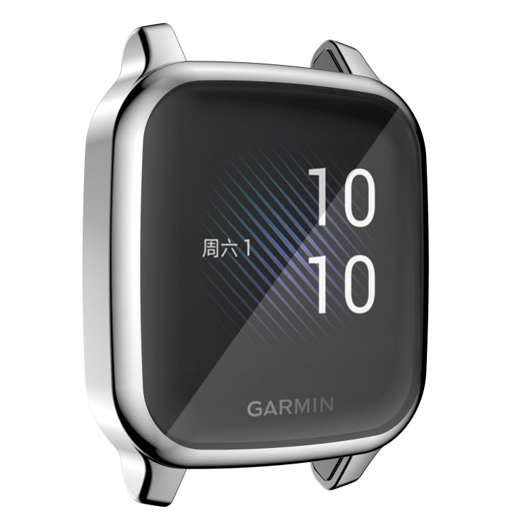 For Garmin Venu Sq Full Coverage TPU Electroplating Protective Case