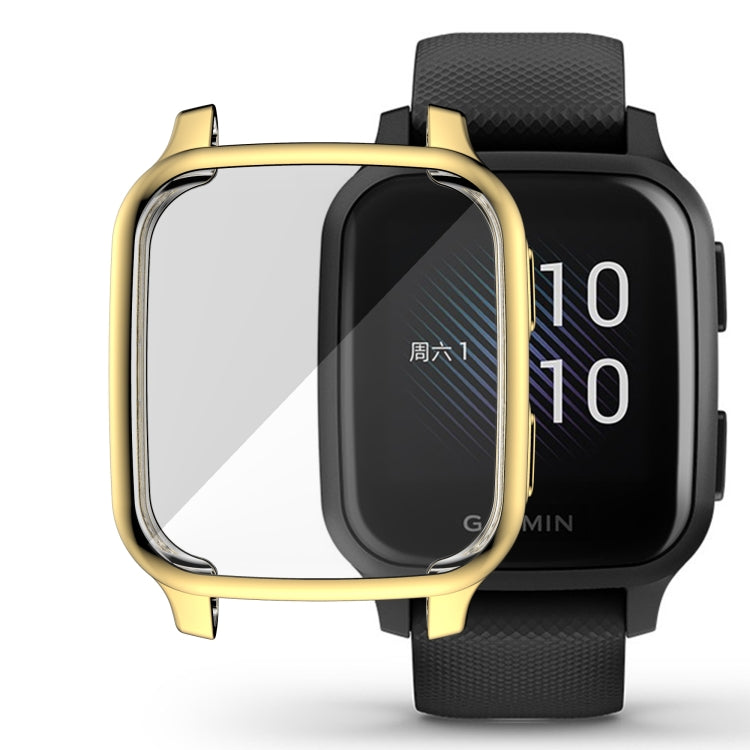 For Garmin Venu Sq Full Coverage TPU Electroplating Protective Case