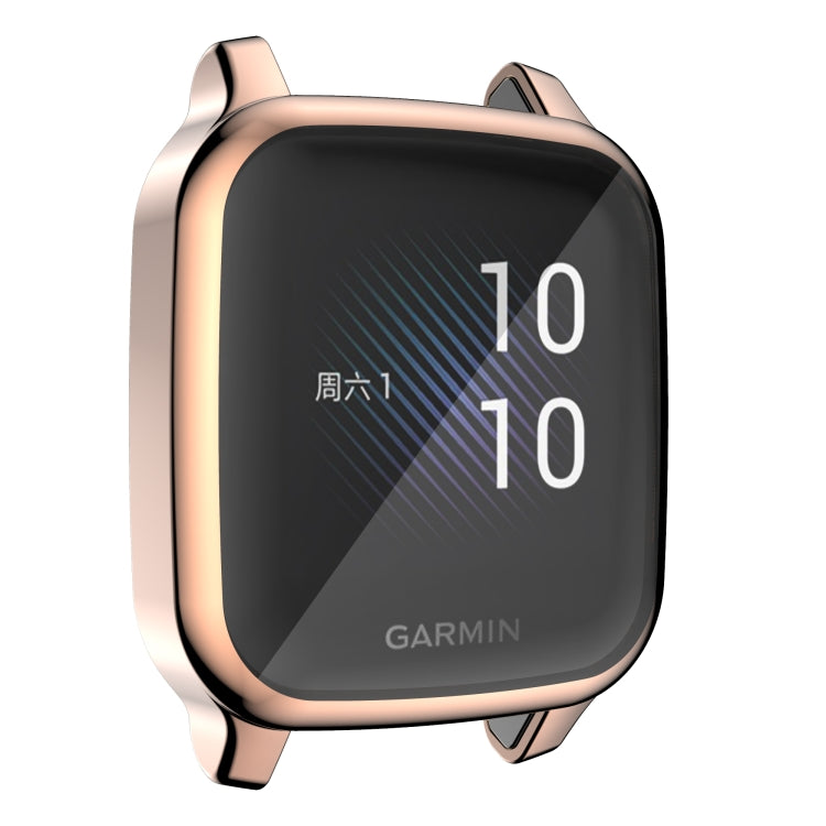 For Garmin Venu Sq Full Coverage TPU Electroplating Protective Case