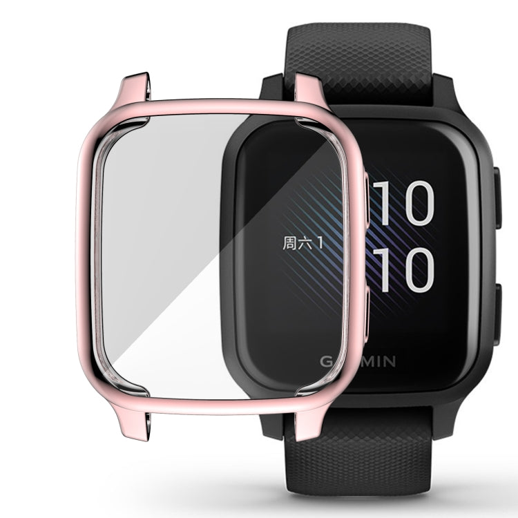 For Garmin Venu Sq Full Coverage TPU Electroplating Protective Case