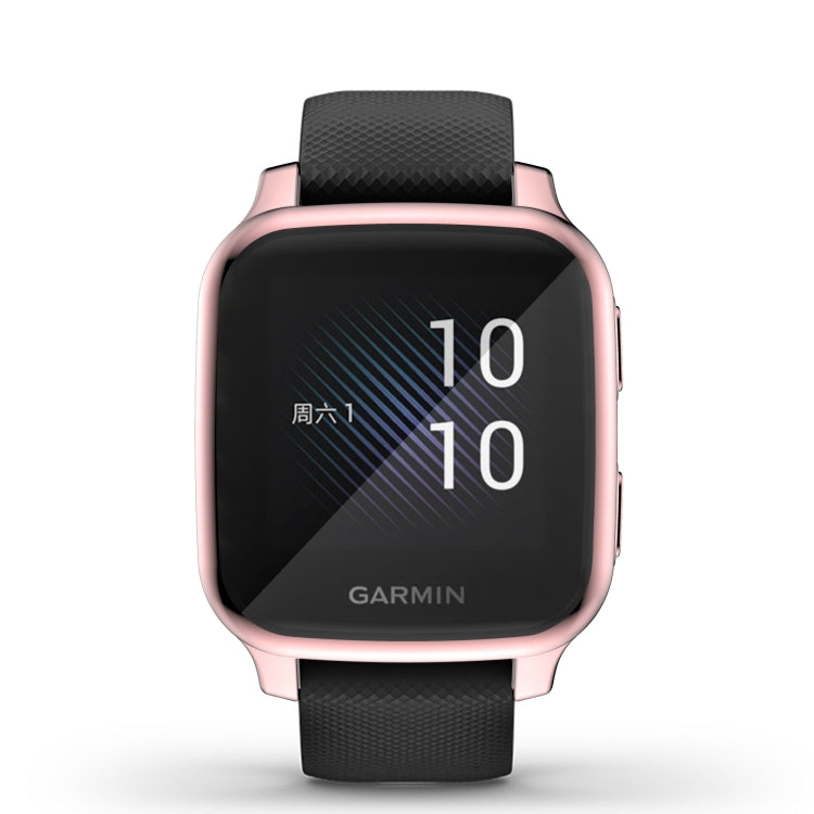For Garmin Venu Sq Full Coverage TPU Electroplating Protective Case