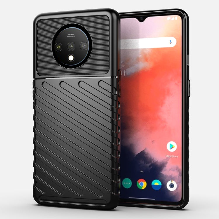 For OnePlus 7T Thunderbolt Shockproof TPU Soft Case