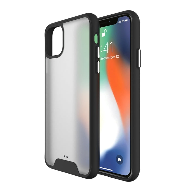 For iPhone 11 Shockproof TPU + Plastic Frosted Protective Case