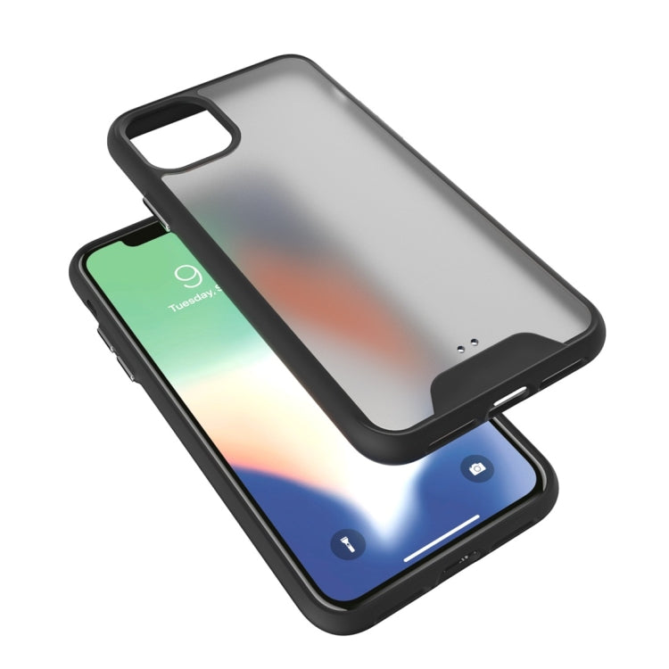 For iPhone 11 Shockproof TPU + Plastic Frosted Protective Case