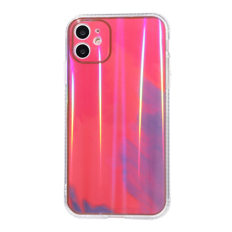 For iPhone 11 Pro Max IMD Rendering Watercolor Aurora Pattern Shockproof TPU + PC Protective Case